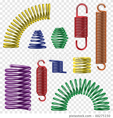 Metal Spring Transparent Color Set 88275150