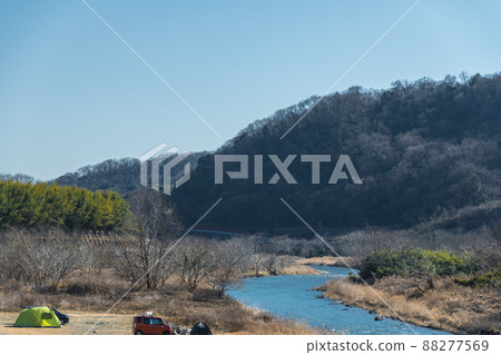 [在中津川河床露營] 88277569