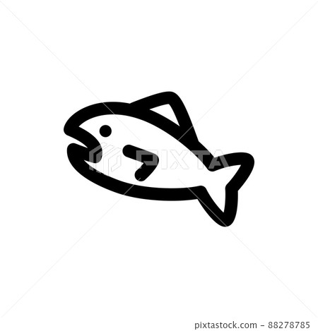 三文魚圖標 88278785