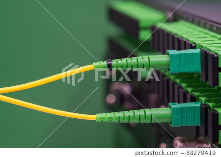 Telecommunication Passive Optical Network Equipment in Data Center Telecommunication Passive Optical Network Equipment in Data Center 88279419