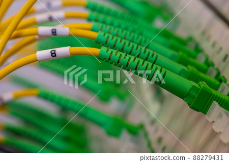 Optical distribution panel with optic cables at gigabit passive optical networks 88279431