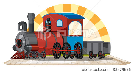 Train with natural scene Train with natural scene 88279656