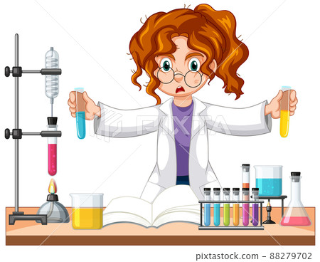 A chemist experiment at lab 88279702