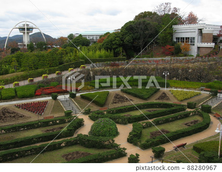 Tegarayama Central Park in Himeji City, Thunk Garden in the park Tegarayama Central Park in Himeji City, Thunk Garden in the park 88280967