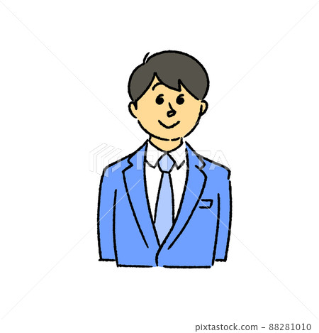 A smiling young businessman A smiling young businessman 88281010