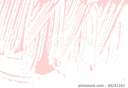Grunge texture. Distress pink rough trace. Fabulous background. Noise dirty grunge texture. Surprising artistic surface. Vector illustration. 88281161