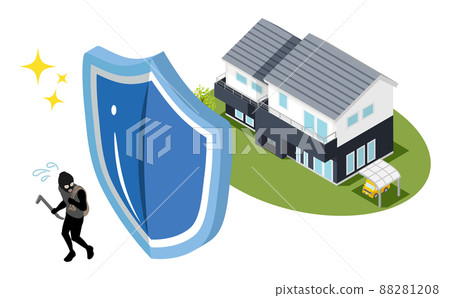 保護房子免受小偷的盾牌 88281208