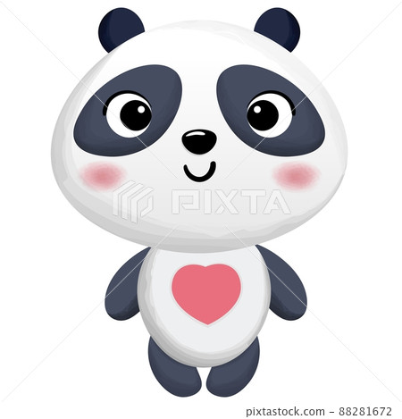 Cute panda cartoon Vector illustration. Chinese bear icons. Cartoon panda. Cute panda cartoon Vector illustration. Chinese bear icons. Cartoon panda. 88281672