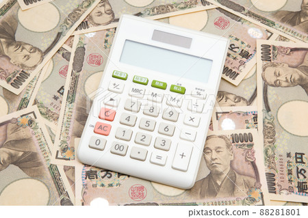 Money and calculator 88281801