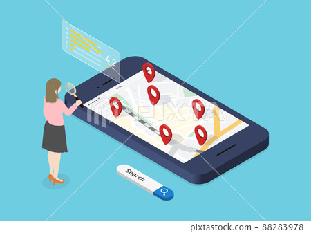 通過 MEO 措施增加銷售額並不斷吸引客戶！插圖素材 88283978