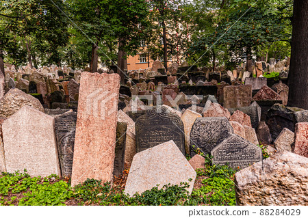 Old jewish cemetery, Prague, czech republic Old jewish cemetery, Prague, czech republic 88284029