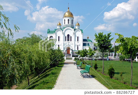 Tiraspol, Transnistria, Moldova: The Church of the Nativity or Christmas Church or Cathedral of the Birth of Christ in Tiraspol is a Russian Orthodox Church. 88286727