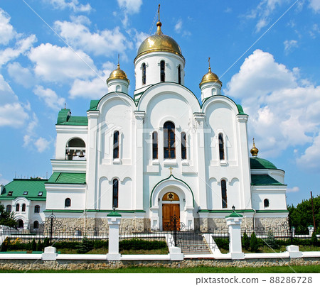 Tiraspol, Transnistria, Moldova: The Church of the Nativity or Christmas Church or Cathedral of the Birth of Christ in Tiraspol is a Russian Orthodox Church. 88286728