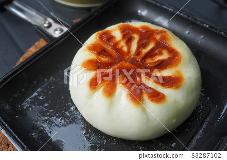營地的熱三明治肉包 88287102