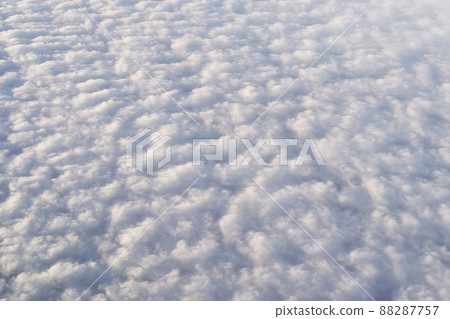 View of clouds from above. Heaven background. Clear cloudscape View of clouds from above. Heaven background. Clear cloudscape 88287757