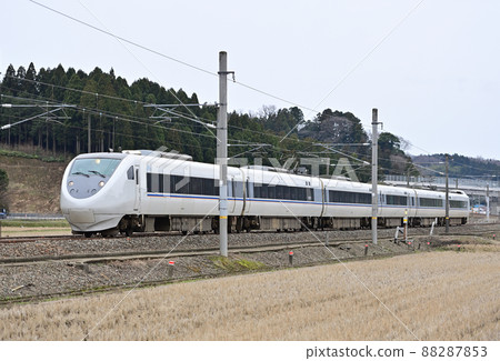 Hokuriku Main Line Ushinoya-Daishoji JR West 681 Series W03 Organization (Kanazawa) Shirasagi 88287853