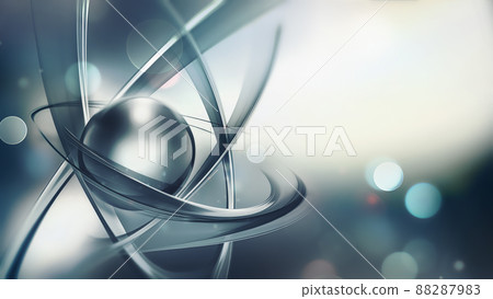 atom close up 88287983