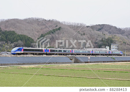 Chizu Express Chizu Line Action-Hirafuku Chizu Express HOT7000 type HOT7011 Super Hakuto Chizu Express Chizu Line Action-Hirafuku Chizu Express HOT7000 type HOT7011 Super Hakuto 88288413