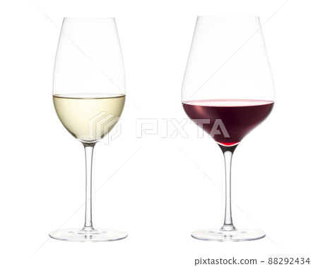 紅葡萄酒 白葡萄酒 紅葡萄酒杯 白葡萄酒杯 紅葡萄酒 白葡萄酒 紅葡萄酒杯 白葡萄酒杯 88292434