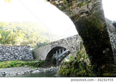 [Misato Town Futamata Bridge Futamata Fukumata Ishibashi] 88292459