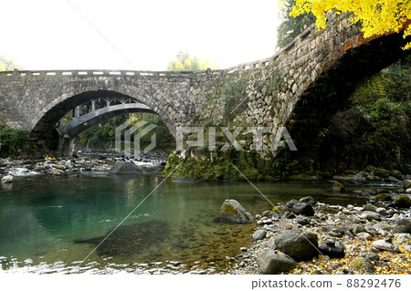 [Misato Town Futamata Bridge Futamata Fukumata Ishibashi] 88292476