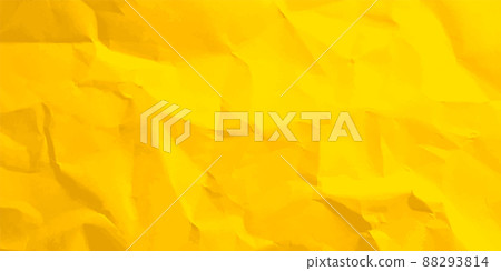Colorful yellow crumpled paper texture. Rough grunge old blank. Colored background. Vector Colorful yellow crumpled paper texture. Rough grunge old blank. Colored background. Vector 88293814