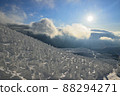 Rime on the trees at Zao Onsen Ski Resort 88294271