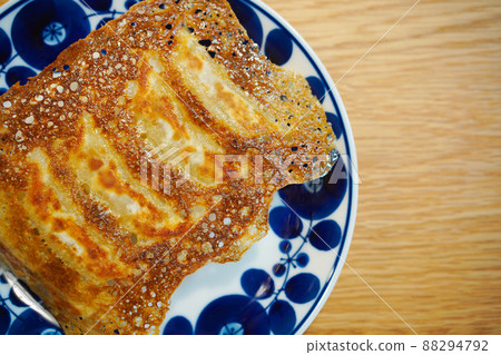 Dumplings with wings baked crispy Dumplings with wings baked crispy 88294792