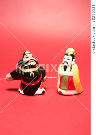Sangokushi character dolls Liu Bei and Zhang Fei Sangokushi character dolls Liu Bei and Zhang Fei 88296531