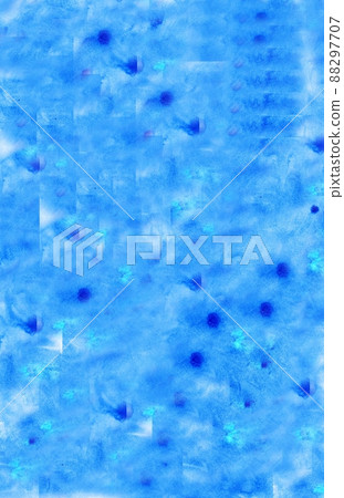 Watercolor blue grunge backdrop for design Watercolor blue grunge backdrop for design 88297707