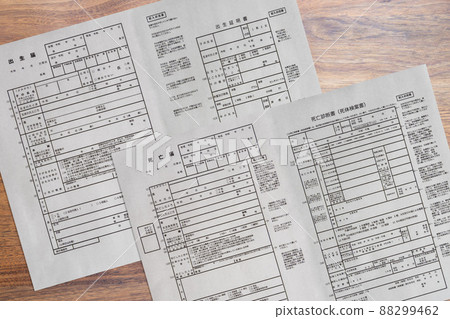 Birth certificate Birth certificate Death certificate Death certificate Death certificate Life certificate 88299462