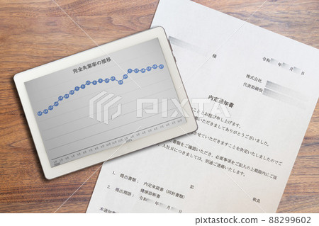 失業率轉換圖和非正式通知 88299602