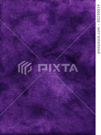 Watercolor deep violet background texture. Aquarelle abstract old dark purple backdrop. Watercolor deep violet background texture. Aquarelle abstract old dark purple backdrop. 88299814