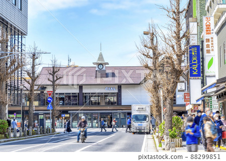 Scenery of Kanagawa Prefecture Kamakura Station 88299851