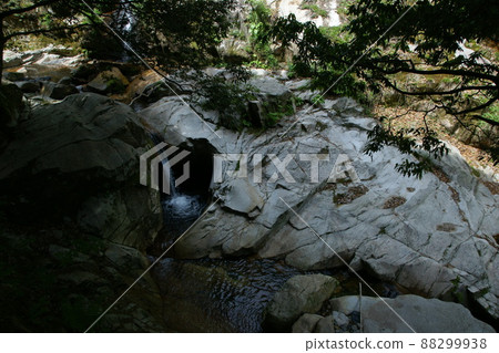 Tottori four seasons walk Akaha River pothole 88299938