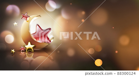 cute night scene for baby 88300124