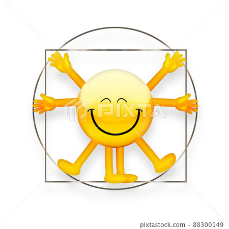 Vitruvian Emoticon Vitruvian Emoticon 88300149