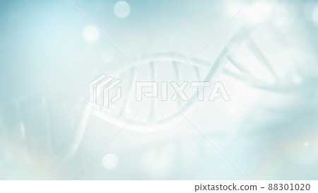 clear DNA strand 88301020