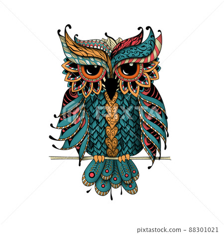 Dudling Owl in color 88301021