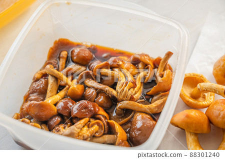 Range dish Nameko spicy sauce 88301240