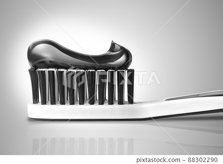 toothbrush with toothpaste 88302290