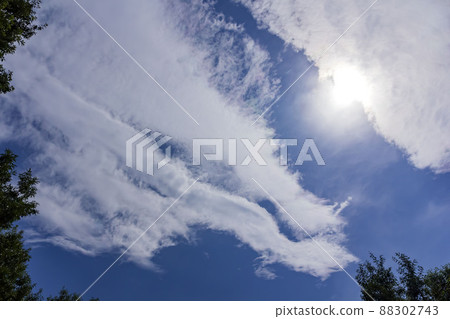 Blue sky and clouds Blue sky and clouds 88302743