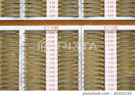 Optometry lens Trial lens Test lens 88303293