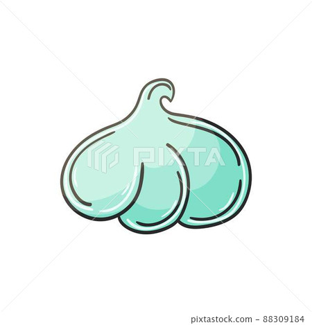 Illustration in hand draw style. Sweet dessert, graphic element for design 88309184