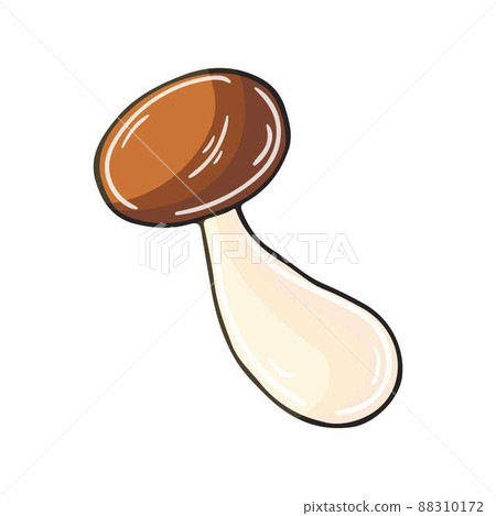 Autumn illustration in hand drawn style. Children's drawing Autumn illustration in hand drawn style. Children's drawing 88310172