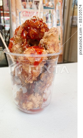 Delicious Korean chicken I ate at Osu Shopping Street 88310574
