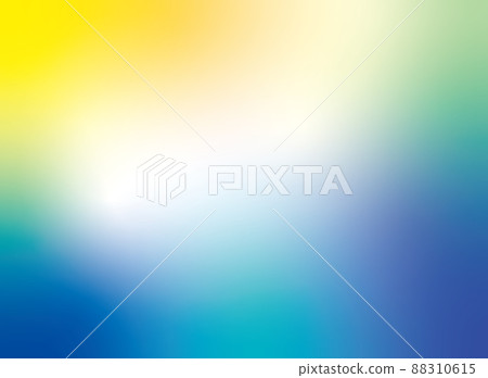 Fantastic and beautiful blue, green and yellow gradation background Fantastic and beautiful blue, green and yellow gradation background 88310615