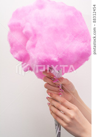 Nail and cotton candy Nail and cotton candy 88312454