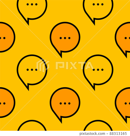 Comments and messages simple seamless pattern Comments and messages simple seamless pattern 88313165