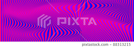 Distortion lines background. Distort stripes, abstract modern pattern Distortion lines background. Distort stripes, abstract modern pattern 88313215
